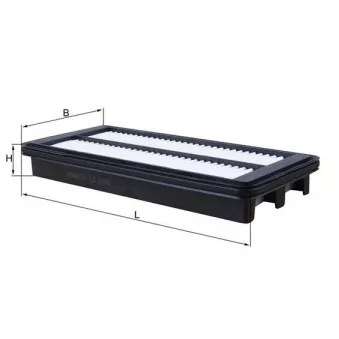 Filtre à air MAHLE LX 4298