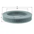 Filtre à air MAHLE LX 431 - Visuel 1