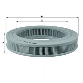 Filtre à air MAHLE LX 431