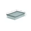 Filtre à air MAHLE LX 435/1 - Visuel 1
