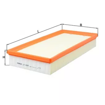 Filtre à air MAHLE LX 4397