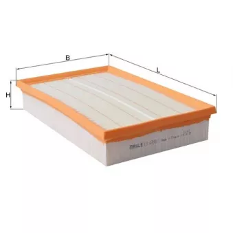 Filtre à air MAHLE LX 4398/1