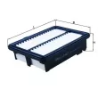 Filtre à air MAHLE LX 4424 - Visuel 2