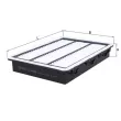 Filtre à air MAHLE LX 4492 - Visuel 1