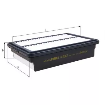 Filtre à air MAHLE LX 4567