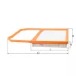 Filtre à air MAHLE LX 4632 - Visuel 1