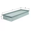 Filtre à air MAHLE LX 472 - Visuel 1