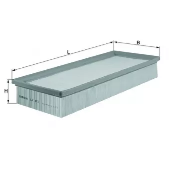 Filtre à air MAHLE LX 472