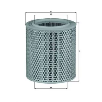 Filtre à air MAHLE LX 478/1