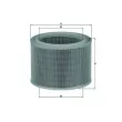 Filtre à air MAHLE LX 486 - Visuel 1