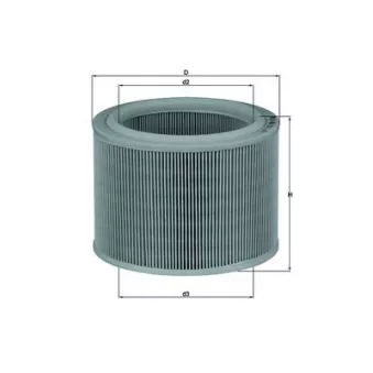 Filtre à air MAHLE LX 486