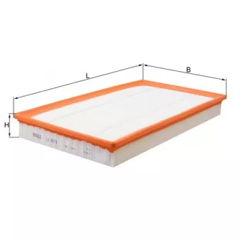 Filtre à air MAHLE LX 4919