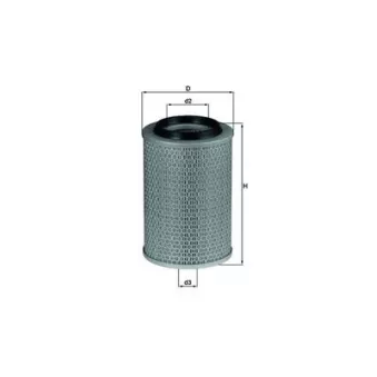 Filtre à air MAHLE LX 496