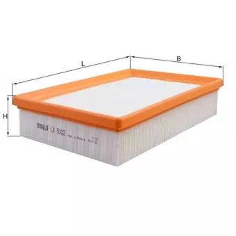 Filtre à air MAHLE LX 5082