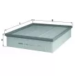 Filtre à air MAHLE LX 511/1 - Visuel 1