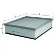 Filtre à air MAHLE LX 513/1 - Visuel 1