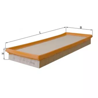 Filtre à air MAHLE LX 522