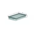 Filtre à air MAHLE LX 532 - Visuel 1