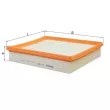 Filtre à air MAHLE LX 539 - Visuel 1