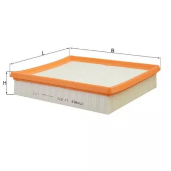 Filtre à air MAHLE LX 539