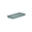 Filtre à air MAHLE LX 569 - Visuel 1