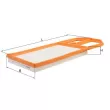 Filtre à air MAHLE LX 571/1 - Visuel 1