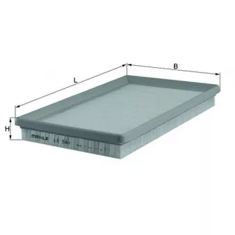Filtre à air MAHLE LX 588