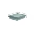 Filtre à air MAHLE LX 591 - Visuel 1