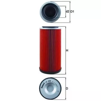 Filtre à air MAHLE LX 608