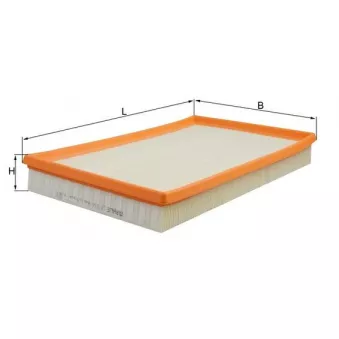 Filtre à air MAHLE LX 614