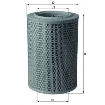 Filtre à air MAHLE LX 620