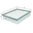 Filtre à air MAHLE LX 622 - Visuel 1