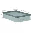 Filtre à air MAHLE LX 635 - Visuel 1