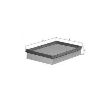 Filtre à air MAHLE LX 643