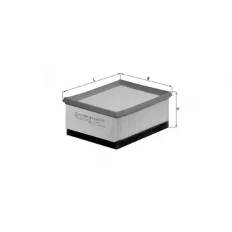 Filtre à air MAHLE LX 645/1