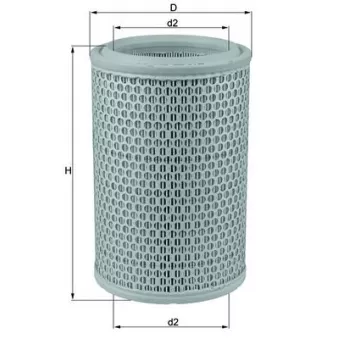 Filtre à air MAHLE LX 660