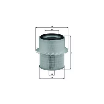 Filtre à air MAHLE LX 673