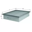 Filtre à air MAHLE LX 678 - Visuel 1