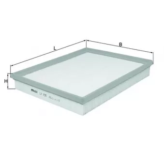 Filtre à air MAHLE LX 735