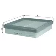 Filtre à air MAHLE LX 77 - Visuel 1