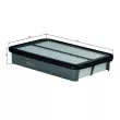 Filtre à air MAHLE LX 807 - Visuel 1
