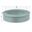 Filtre à air MAHLE LX 81 - Visuel 1