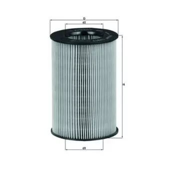 Filtre à air MAHLE LX 813