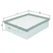 Filtre à air MAHLE LX 819 - Visuel 1