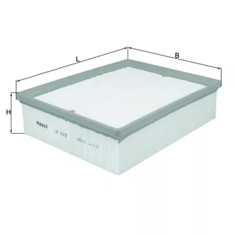 Filtre à air MAHLE LX 819