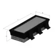 Filtre à air MAHLE LX 824 - Visuel 1