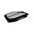 Filtre à air MAHLE LX 844 - Visuel 1