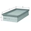 Filtre à air MAHLE LX 857 - Visuel 1