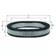 Filtre à air MAHLE LX 88 - Visuel 1