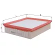 Filtre à air MAHLE LX 886 - Visuel 1